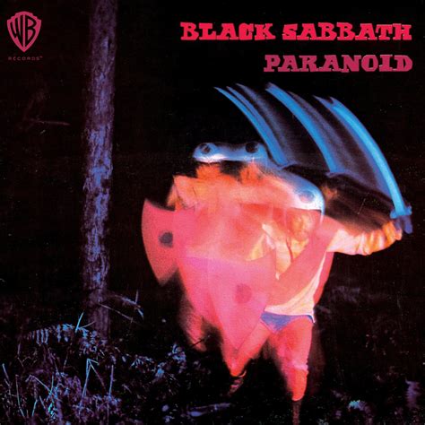 black sabbath album cover paranoid